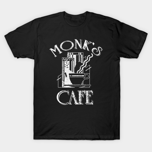 monks cafe t shirt